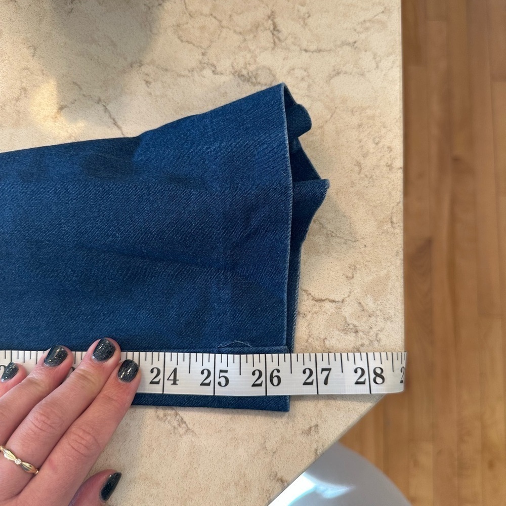 Alfred Dunner Blue Pull-on Pants - Picture 5 of 5